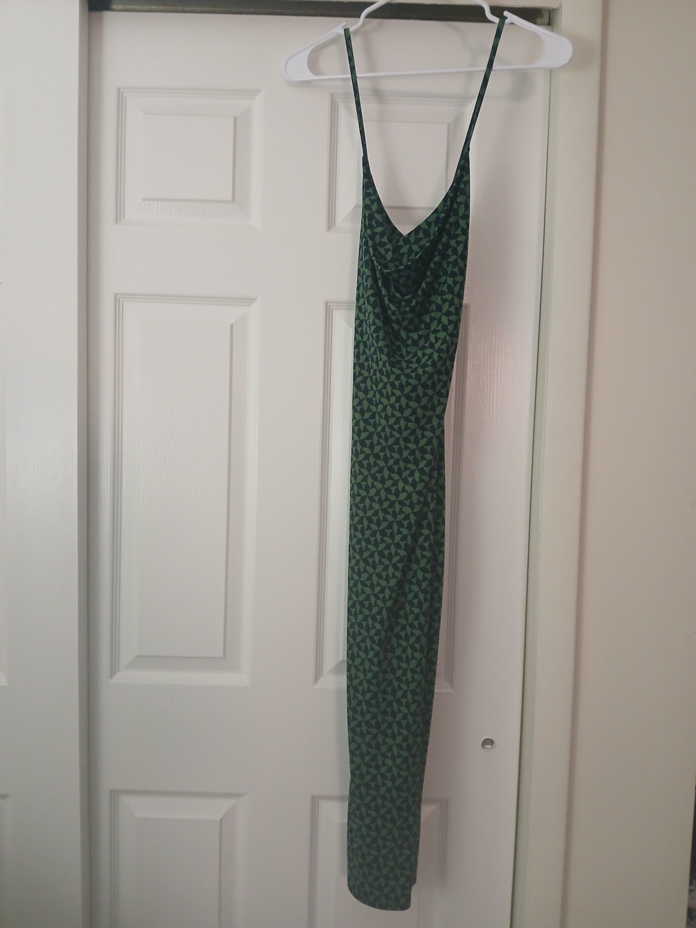 Abercrombie & Fitch Green Printed Maxi Dress
